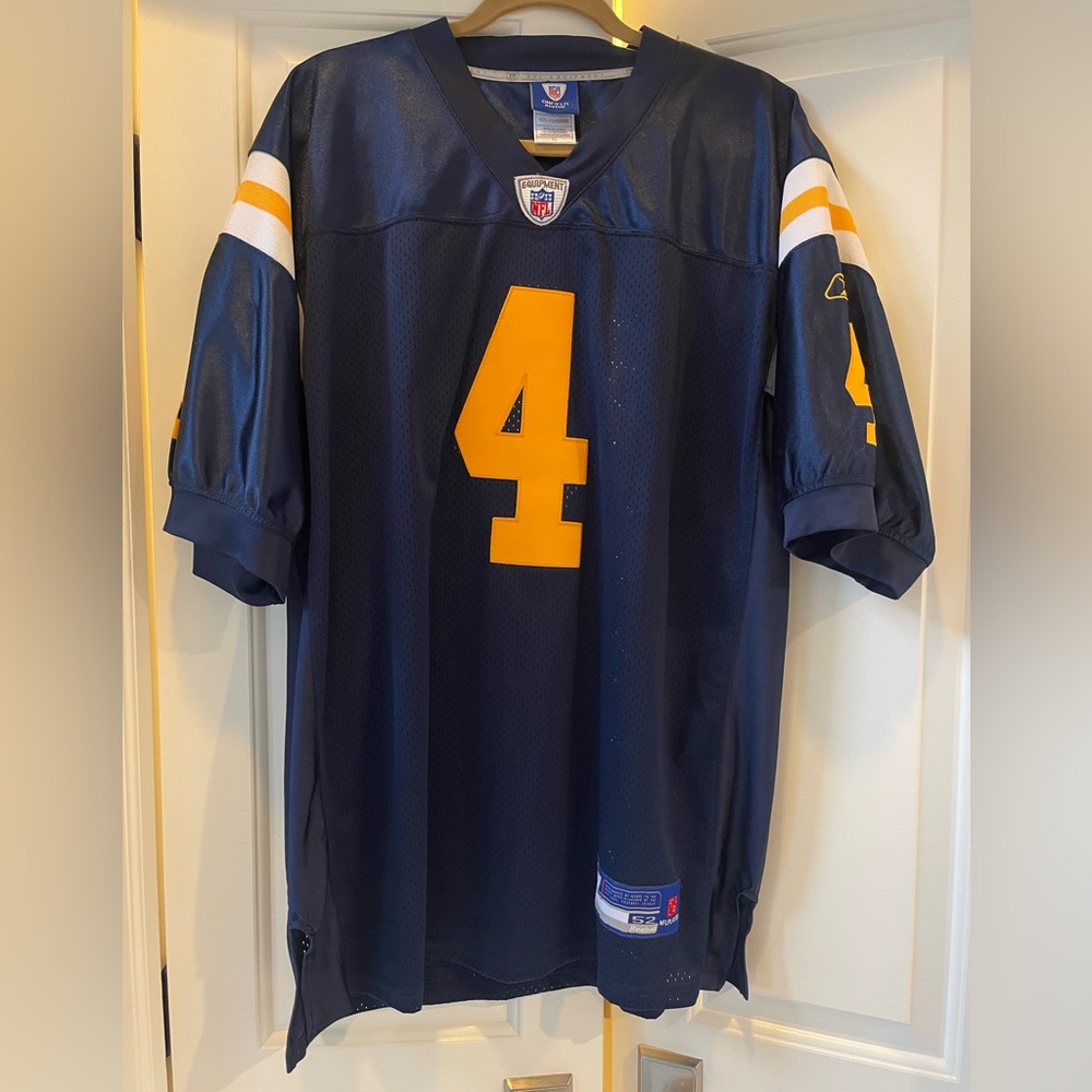 Brett Favre NY Titans Jets NFL authentic jersey, worn once & Perfect condition